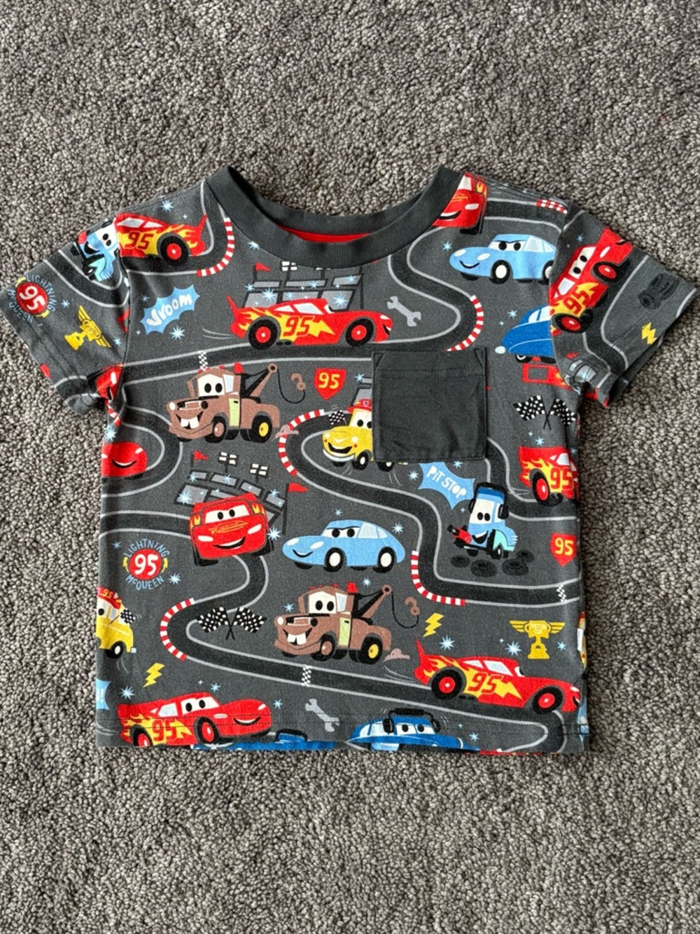 🏎️Little Sleepies Cars T-shirt 18-24